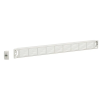 Schneider Electric Schneider LVS03891 1M-os IP30 rácsos homloklap - szellőzéshez