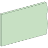 Schneider Electric Schneider LVS04552 Vízszintes sín, 120x10mm