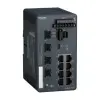 Schneider Electric SCHNEIDER MCSESM123F2LG0 Modicon switch, TCP/IP, menedzselhető, 8TX/4GE SFP
