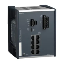 Schneider Electric SCHNEIDER MCSESP083F23G0 Modicon Ethernet TCP/IP PoE switch, menedzselhető, 8TX villanyszerelés