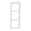 Schneider Electric SCHNEIDER MTN4030-6537 Cover frame, Merten D-Life frame, 3-gang, nordic white