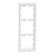 Schneider Electric SCHNEIDER MTN4030-6537 Cover frame, Merten D-Life frame, 3-gang, nordic white