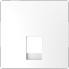 Schneider Electric Schneider MTN4215-6035 lótuszfehér burkolat RJ11/RJ12 aljzatokhoz (Merten D-Life) villanyszerelés