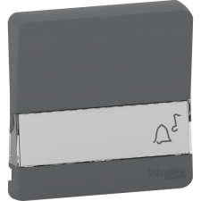 Schneider Electric Schneider MUR34203 MUREVA Styl Billentyű, jelzőfényes cimketartóval, antracitszürke villanyszerelés