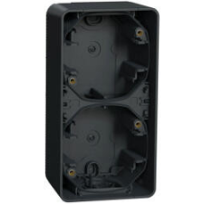 SCHNEIDER Electric Schneider MUR37912 MUREVA Styl Kettes kiemelő doboz, függőleges, antracitszürke (MUR37912) villanyszerelés