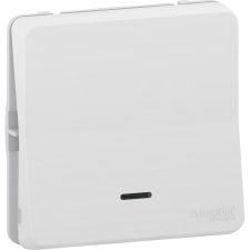 Schneider Electric Schneider MUR39024 MUREVA Styl Váltókapcsoló, fényjelzős, polárfehér villanyszerelés
