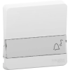 Schneider Electric Schneider MUR39203 MUREVA Styl Billentyű, jelzőfényes cimketartóval, polárfehér