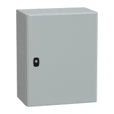 Schneider Electric Schneider NSYS3D5425 S3D elosztószekrény H500xW400xD250 teli ajtóval villanyszerelés