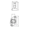 Schneider Electric SCHNEIDER NSYS95100 Sigma biztonsági csatlakozók 95/100