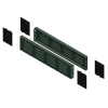 Schneider Electric SCHNEIDER NSYSPV6100 2 szellőztető lábazati oldalpanel (600*100)