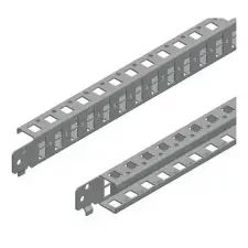 Schneider Electric SCHNEIDER NSYSQCR4060 2 egysoros gyorsrögzítésű keresztsín (600) villanyszerelés