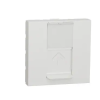 Schneider Electric SCHNEIDER NU344918 UNICA SYSTEM+ Infraplus 1xRJ45 csatlakozó, Cat6A, FTP, fehér