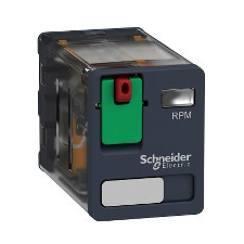 Schneider Electric Schneider RPM21B7 Zelio RPM teljesítményrelé, 2CO, 15A, 24VAC, tesztgomb villanyszerelés