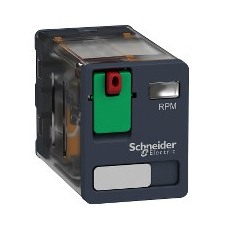 Schneider Electric Schneider RPM21F7 Zelio RPM teljesítményrelé, 2CO, 15A, 120VAC, tesztgomb villanyszerelés