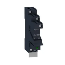 Schneider Electric SCHNEIDER RSB1A120BDPV Zelio RSB interfész relé foglalattal, védődiódával, 1CO, 12A, 24VDC villanyszerelés