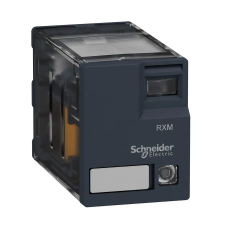 Schneider Electric Schneider RXM2AB3BD Harmony RXM miniatűr relé, 2CO, 12A, 24VDC, LED villanyszerelés