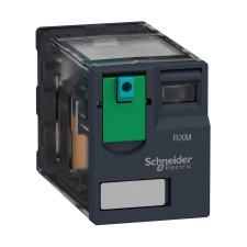 Schneider Electric Schneider RXM4AB1MD Harmony RXM miniatűr relé, 4CO, 6A, 220VDC, tesztgomb villanyszerelés
