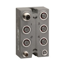 Schneider Electric Schneider TM7BAO4VLA IP67 bővítő blokk 4 AO/12 bits,+/- 10V/M12 villanyszerelés
