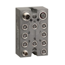 Schneider Electric Schneider TM7NCOM08B IP67 CANopen IO Blokk 8 DIO/M8 villanyszerelés