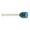 Schneider Electric Schneider XB5AA86202 Harmony komplett műanyag reset nyomógomb, Ø22, 120-257mm mélység, kék, "R"