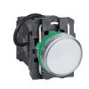 Schneider Electric Schneider XB5AV5B1 Harmony komplett műanyag LED jelzőlámpa, Ø22, 400VAC, fehér
