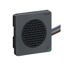 Schneider Electric Schneider XVSV7BBN 72x72 elektromos hangjelző, NPN 24 VDC, fekete villanyszerelés