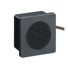 Schneider Electric Schneider XVSV9BBN 96x96 elektromos hangjelző, NPN 24 VDC, fekete villanyszerelés