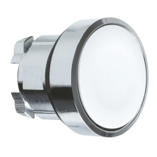 Schneider Electric Schneider ZB4BACUST01 Harmony fém nyomógomb fej, Ø22, visszatérő, fehér villanyszerelés