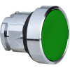 Schneider Electric Schneider ZB4BP38 Harmony fém nyomógomb fej, Ø22, visszatérő, gumisapkás, betehető címke, zöld (ZB4BP38)