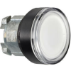 SCHNEIDER Electric Schneider ZB4BW3137 Harmony fém világító nyomógomb fej, Ø22, , beépített LED-hez, fehér, fekete perem (ZB4BW3137)