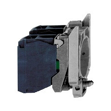Schneider Electric Schneider ZB4BZ1053 Harmony fém rögzítőaljzat és érintkezőblokk, 1NO+1NC, faston csatlakozós villanyszerelés