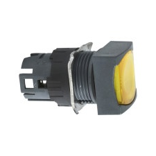 Schneider Electric Schneider ZB6CW5 Harmony XB6 Ø16 világító nyomógombfej sárga villanyszerelés