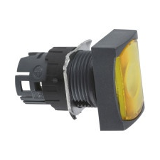 Schneider Electric Schneider ZB6DW5 Harmony XB6 Ø16 világító nyomógombfej sárga villanyszerelés