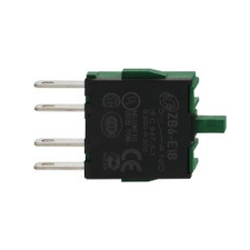 Schneider Electric Schneider ZB6E1B Harmony XB6 Érintkezőblokk 1 NO, ezüstözött villanyszerelés