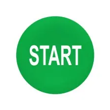 Schneider Electric Schneider ZBA333 Harmony Ø22 nyomógomb zöld tető jelölt START villanyszerelés