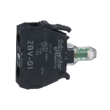 Schneider Electric Schneider ZBVG1 Harmony jelzőlámpa világító modul, LED, 120VAC, fehér, csavaros csatlakozó villanyszerelés