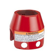 Schneider Electric Schneider ZBZ1604 Harmony véddőgallér vészleállító nyomógombhoz, lakatolható, Ø40 gombafejű készülékhez, piros villanyszerelés