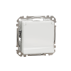 Schneider Electric SDD111024 földelt csatlakozóaljzat (dugalj), biztonsági zsaluval (gyermekvédelemmel), csapófedéllel, 2P+F, fehér burkolattal, rugós bekötés, keret nélkül, süllyesztett, 16A 250V IP20 (Sedna Design / Elements)