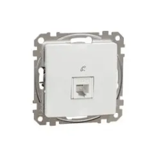 Schneider Electric Sedna Design 1xRJ11 aljzat, fehér villanyszerelés