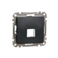 Schneider Electric Sedna Design 1xRJ45 adapter, Keystone betétekhez, antracit villanyszerelés