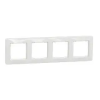 Schneider Electric Sedna Design Négyes keret, univerzális, fehér