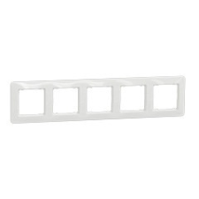 Schneider Electric Sedna Design Ötös keret, univerzális, fehér világítási kellék