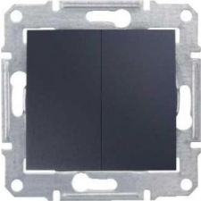 Schneider Electric SEDNA Kettes váltókapcsoló Grafit SDN0600170 - Schneider Electric villanyszerelés