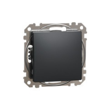 Schneider Electric Sedna Neo Egypólusú nyomó, rugós bekötés, 10A, (101N), antracit világítási kellék