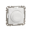 Schneider Electric SEDNA WISER Univerzális, forgatógombos, LED fényerőszabályzó, fehér