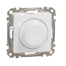 Schneider Electric ÚJ SEDNA LED fényerőszabályzó, univerzális, 5-200VA, váltóba köthető, fehér villanyszerelés