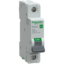 Schneider Electric Zrt. Schneider Easy9 Pro kismegszakító 1P B 40A (EZ9F27140) villanyszerelés