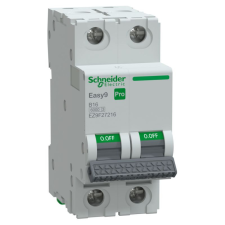 Schneider Electric Zrt. Schneider Easy9 Pro kismegszakító 2P B 16A (EZ9F27216) villanyszerelés