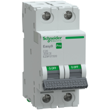 Schneider Electric Zrt. Schneider Easy9 Pro kismegszakító 2P C 20A (EZ9F57220) villanyszerelés