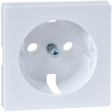 Schneider Electric Zrt. Schneider Merten burkolat 2P+F aljzatokhoz, aktív fehér villanyszerelés